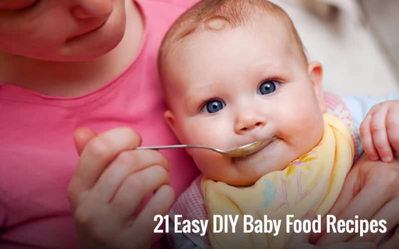 Easy as 1-2-3 diy baby food recipes