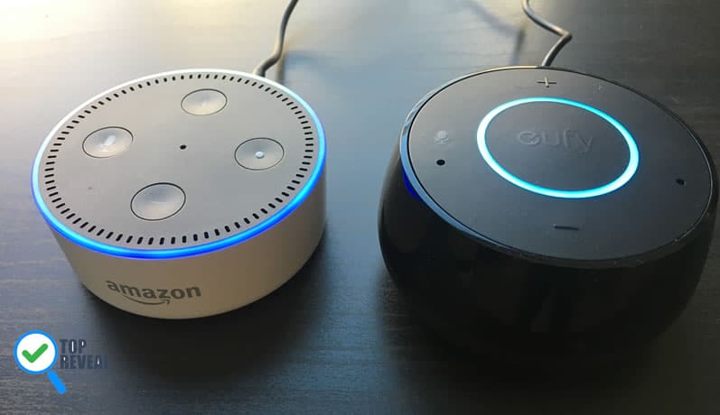 Amazon Echo Dot Vs. Eufy Genie Smart Speaker