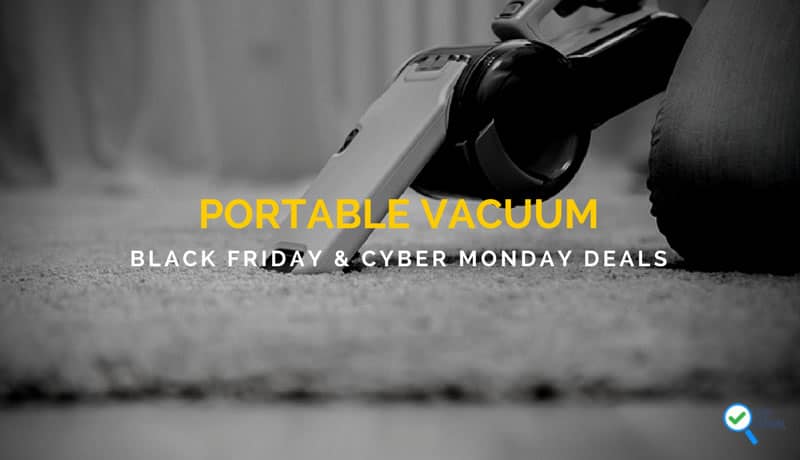 Portable Vacuum Black Holiday and New Year Deals
