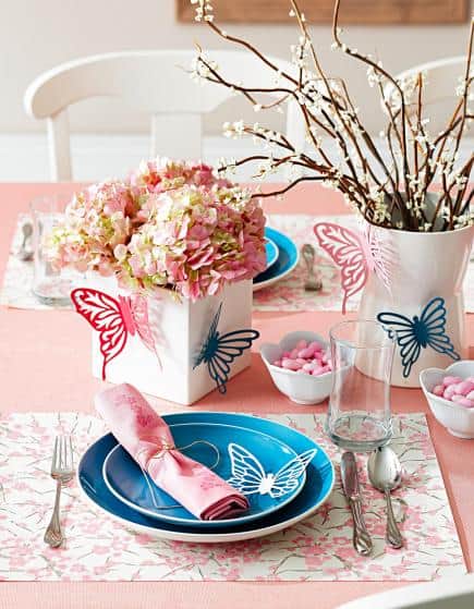 Spring Decor Dining Table