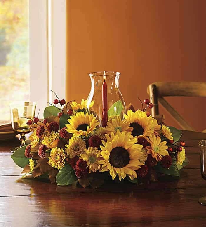 Sunflower Centerpiece for the Spring