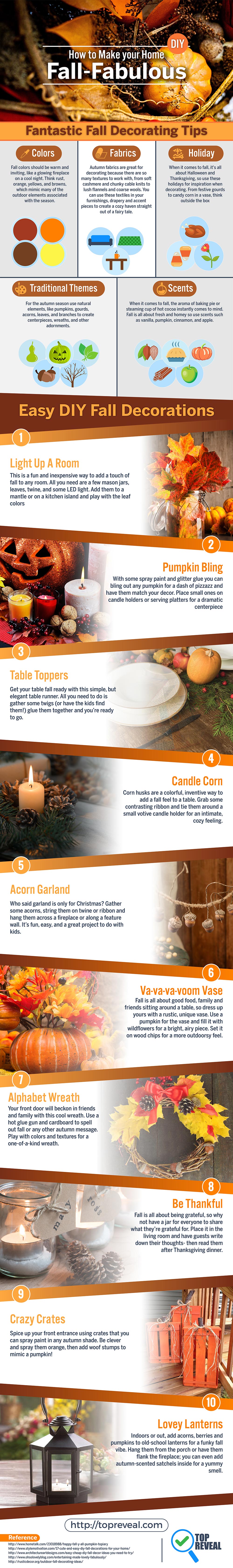 fantastic fall decorating ideas - DIY yourself