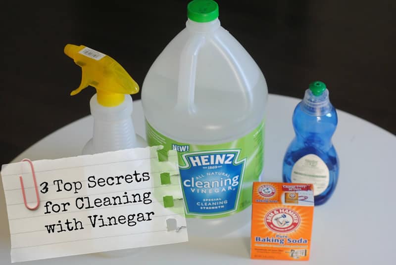 Cleaning Grout with Baking Soda, dish soap, and viegar