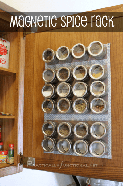 Magnetic Spice Rack