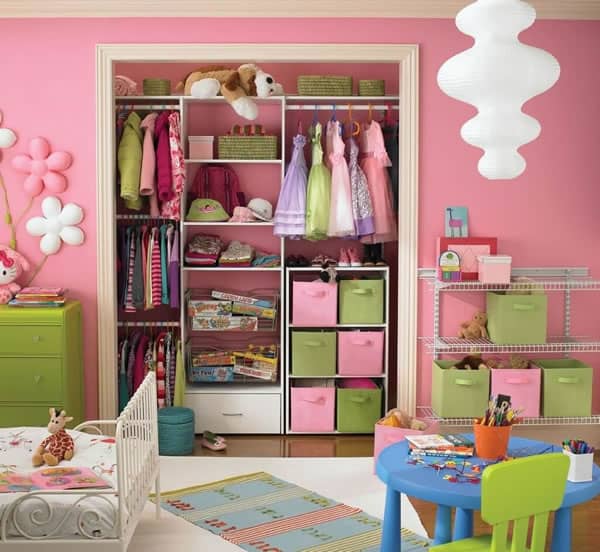 kids closet organizer ideas