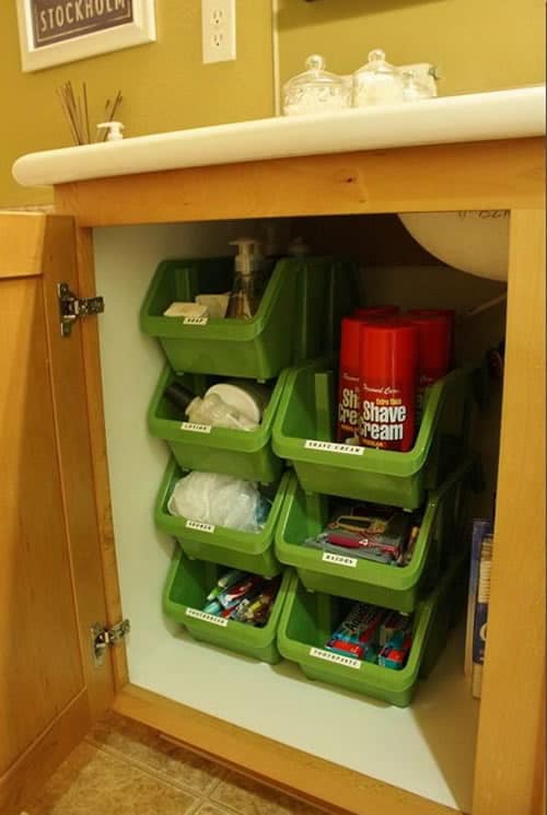 Storage Under Sink Ideas