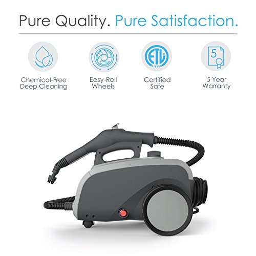 PureClean™ XL Rolling Steam Cleaner