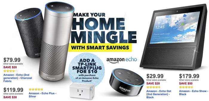 Amazon Echo Black Friday Coupons