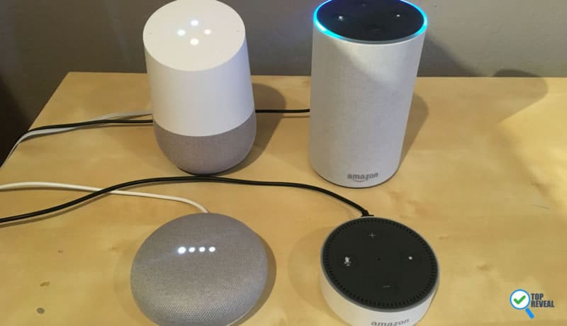 Compare Amazon Echo and Google Home Sale