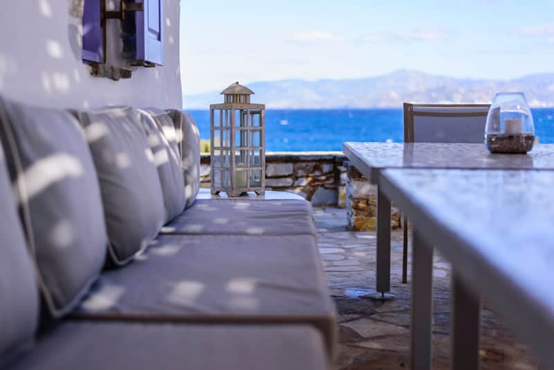 Patio View with a Roof