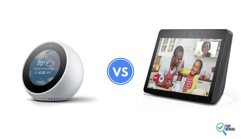 Echo Spot vs Echo Show 2 Comparison