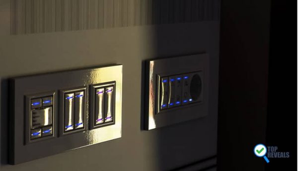 smart home smart wall light switch double