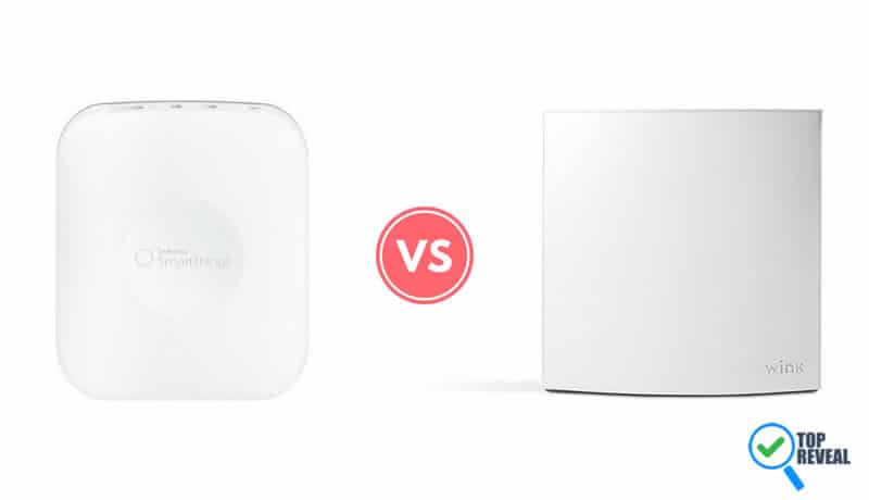 Samsung SmartThings vs Wink Hub Comparison