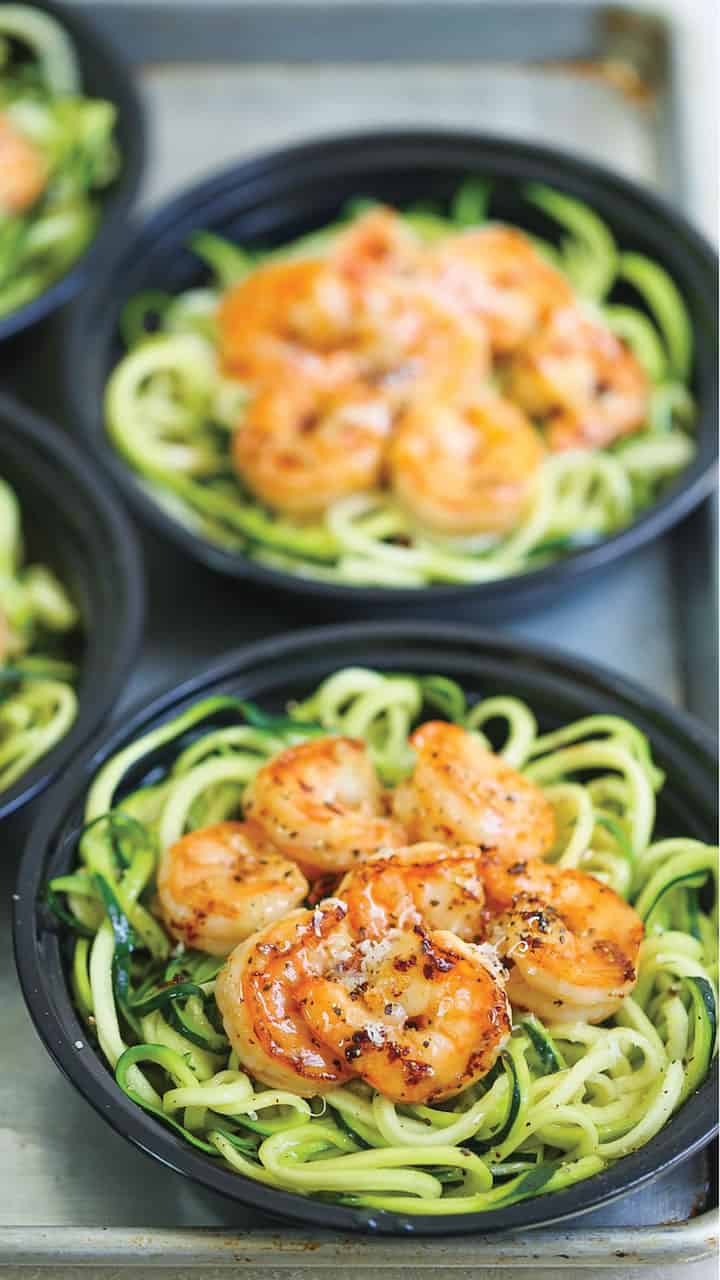 Shrimp Zucchini Noodles