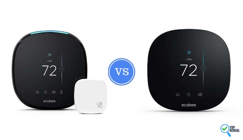 Ecobee4 vs Ecobee 4 Lite Smart Thermostat