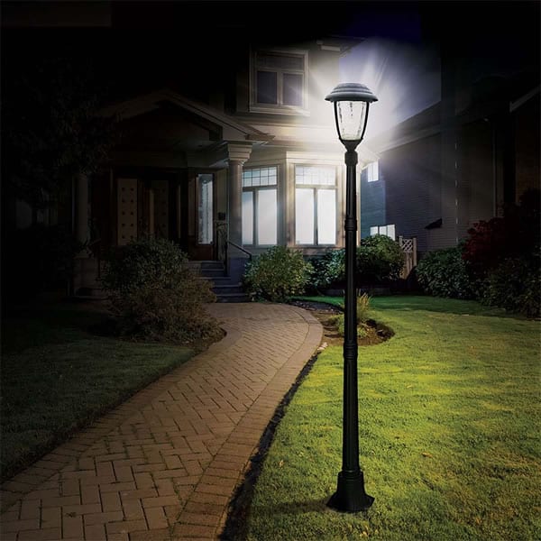 Install Solar Lamp Posts