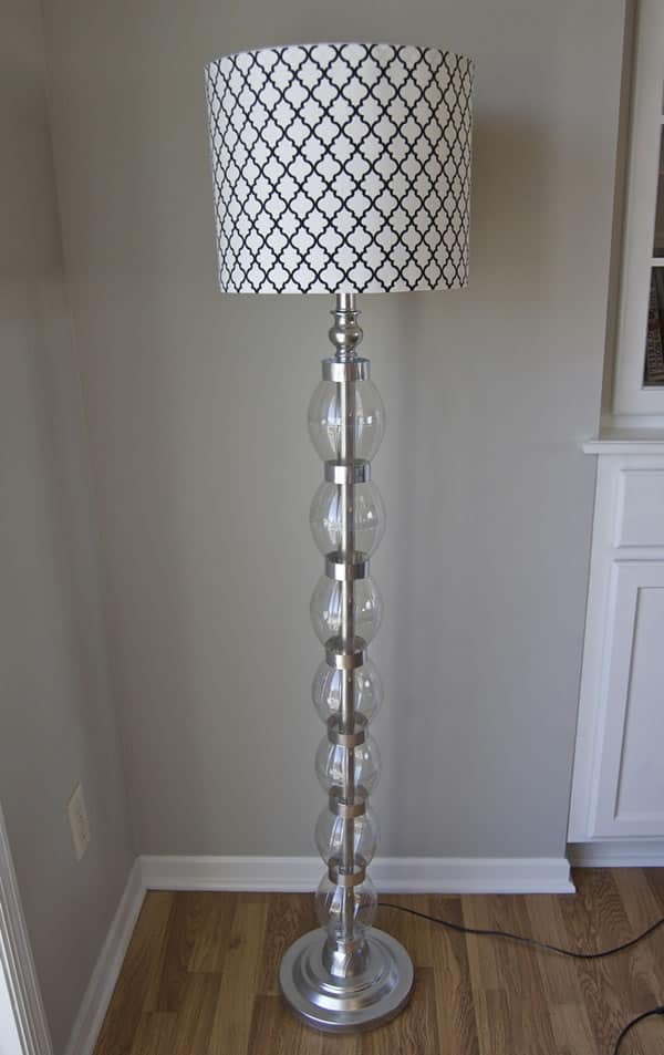 Glammed Lamp After DIY