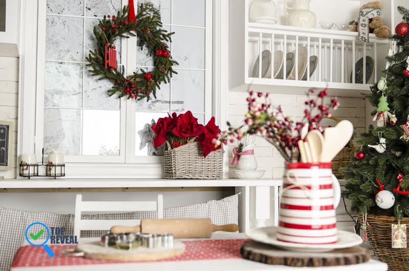 30 Christmas Kitchen Decor Ideas Merrier in Cooking – Top Reveal