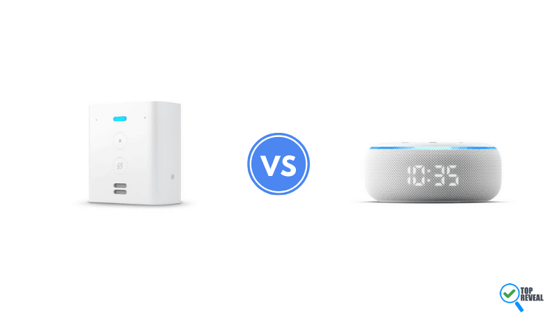 Echo Flex vs Echo Dot with Clock