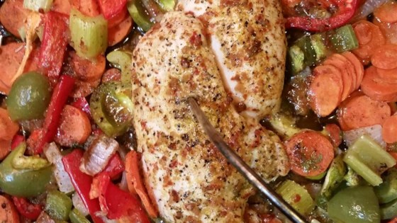 Baked Chicken and Veggies