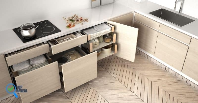 Clear out Your Drawers in the kitchen